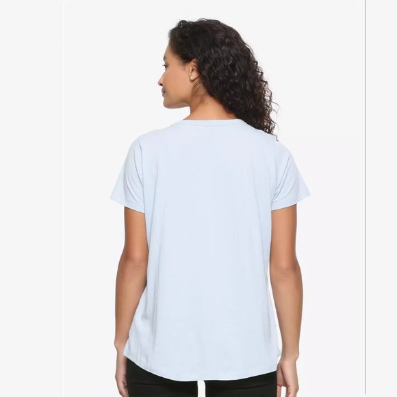 NEW Coraline Doll Pocket Women's T-Shirt BoxLunch Exclusive Plus Size Tee Top - Picture 2 of 4